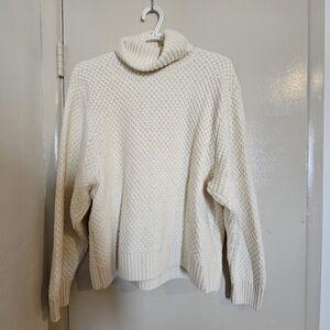 Cozy Cream Turtleneck Sweater